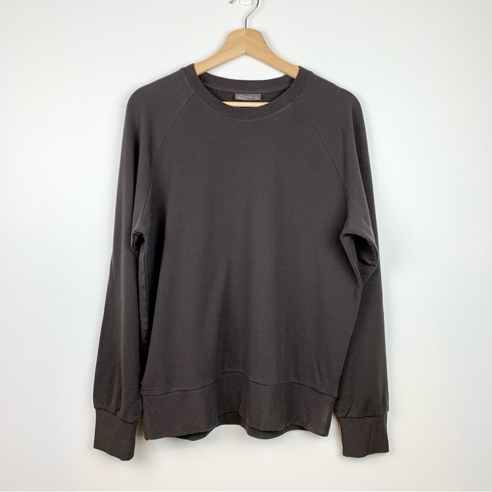 Icebreaker Women's Crew Neck Sweater - Dark Gray